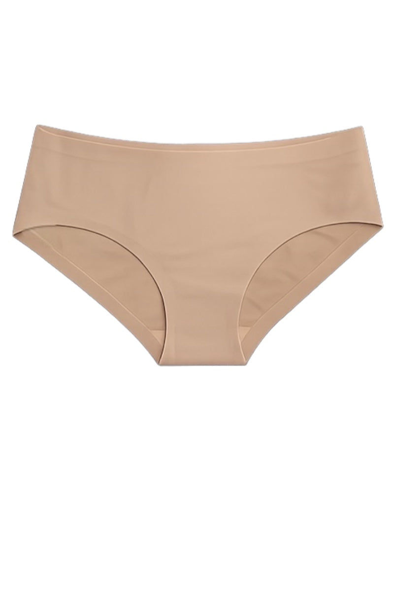 Beige Tan underwear on a white background
