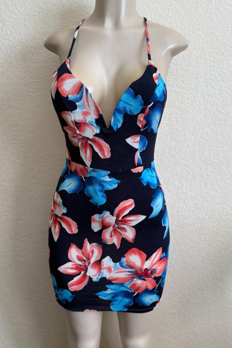 トップス Tropical lace dress Lastesso Summer Beach Dresses for Women Tropical Print
