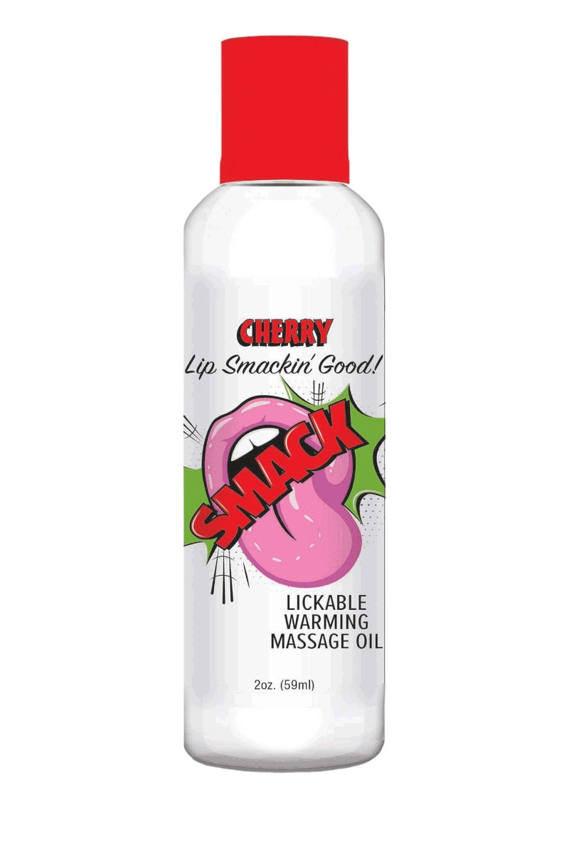 Smack Warming and Lickable Massage Oil - 2 oz