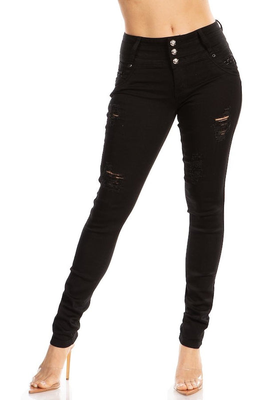 On Edge Ripped Jeans