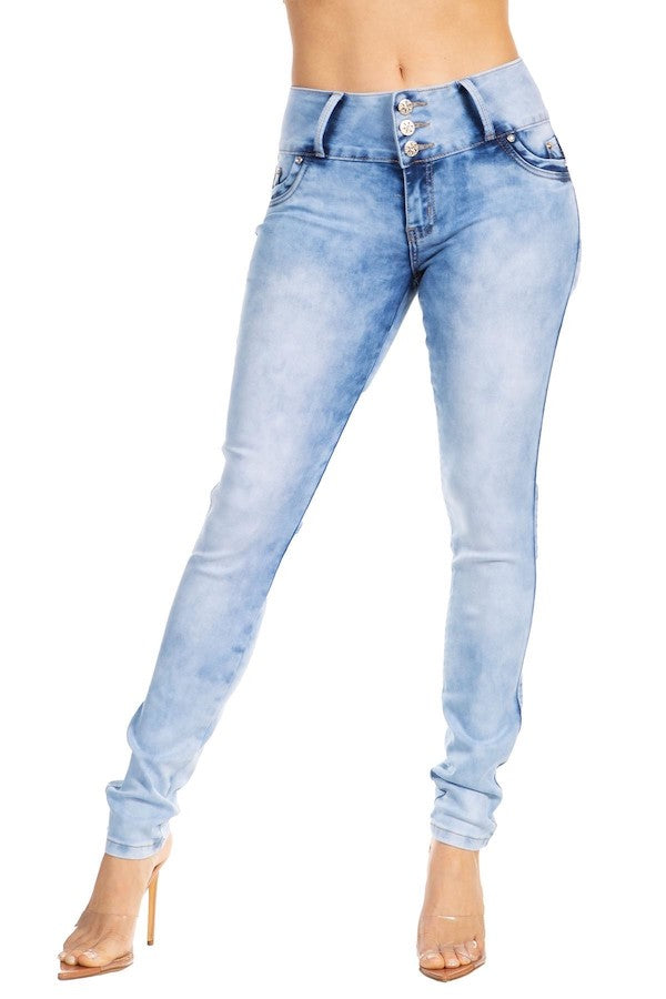 Silver Dreams Washed Jeans