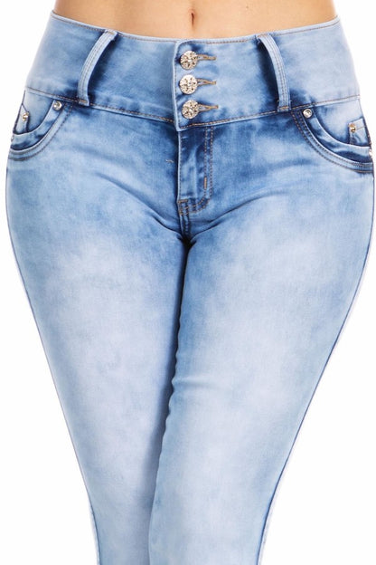Silver Dreams Washed Jeans
