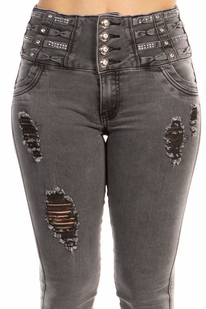 Edgy No Pocket Jeans