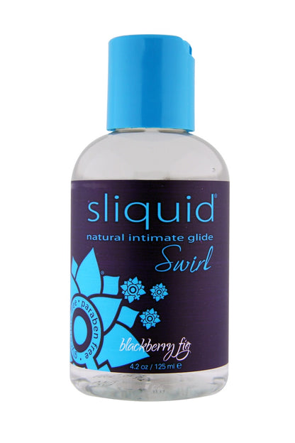 Sliquid Natural Lubricant - Swirl - Blackberry Fig - 4.2 fl oz