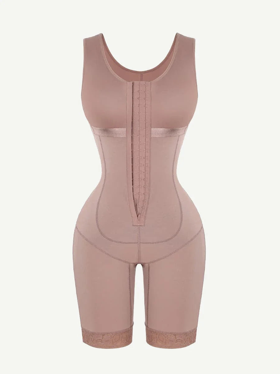 Cocoa shapewear bodysuit on a white background