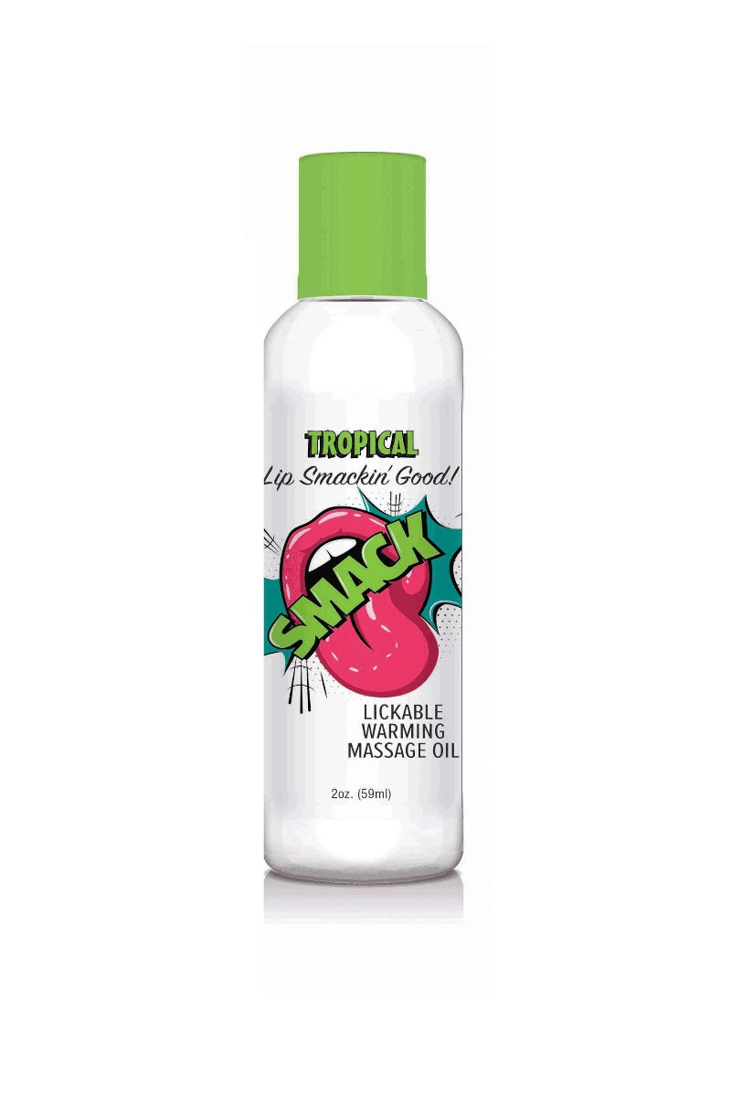 Smack Warming and Lickable Massage Oil - 2 oz