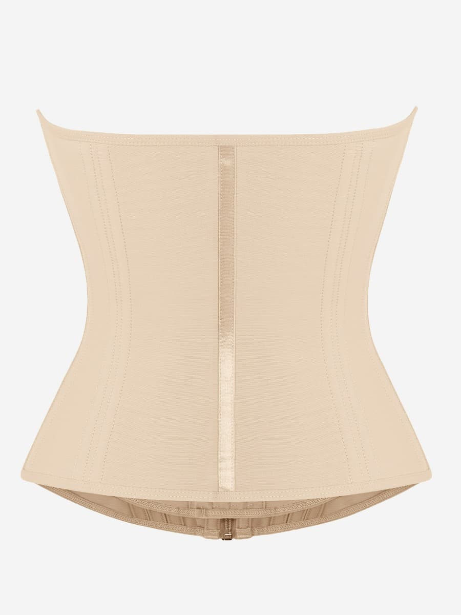 Beige waist trainer on a white background