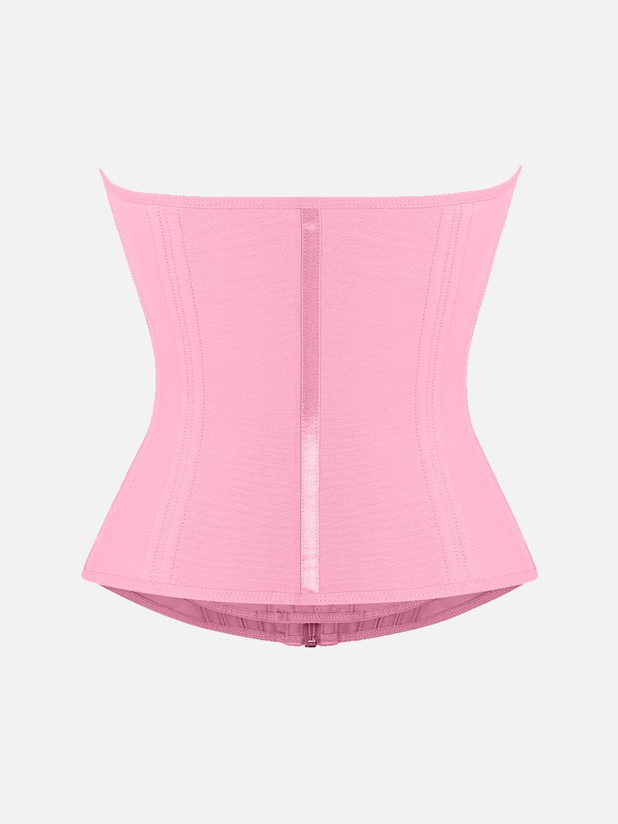 Pink waist trainer on a light background