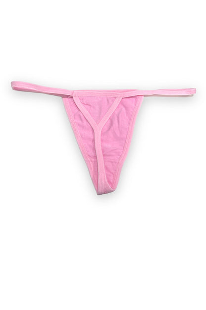 Cotton G String in pink