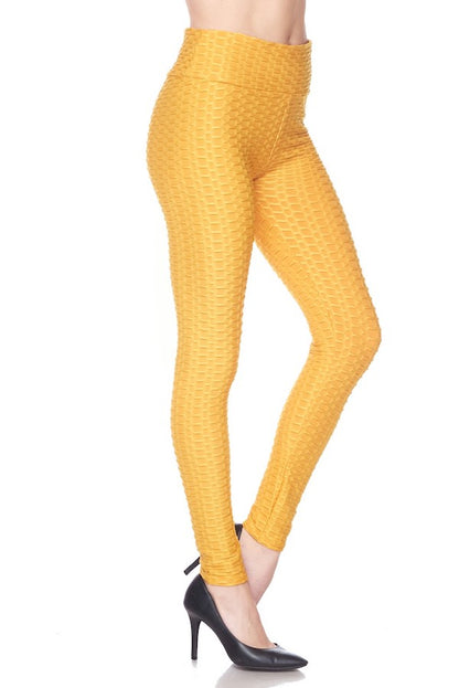 Brazilian Leggings - Mustard