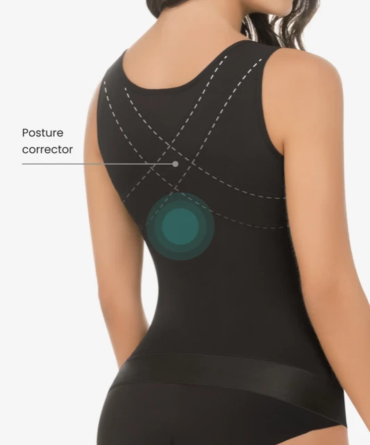Ultra Compression Thermic Corset #1338 – GRAY FASHION