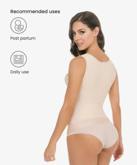 Ultra Compression Thermic Corset - recommended uses. post partum. daily use. 