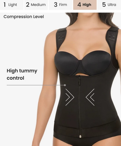 Ultra Compression Thermic Corset - 4 high compression level. High tummy control
