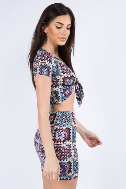 side of  Multi Pattern Color Set
