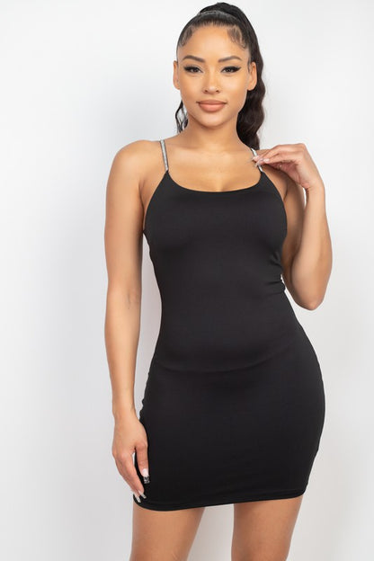 Love the Shine Dress - Black