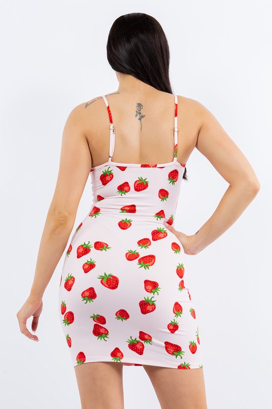 Back of Strawberry Shortcake Dress with Lace