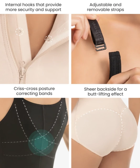 Butt-Lifting Compressive Bodysuit 