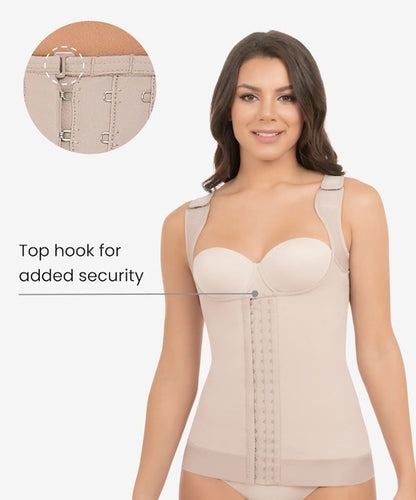 Compressive Posture Corrector Vest - top hook for added security 