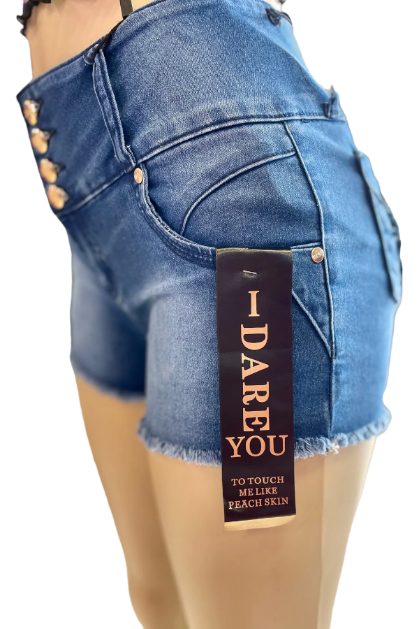 Happily Messy Shorts - Blue
