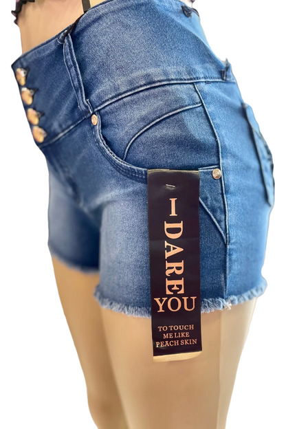 Happily Messy Shorts - Blue