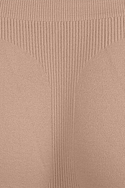 Full Coverage Microfiber Boyshort - Beige - Close Up