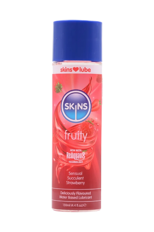 Skins Fruity Water Based Lube - Strawberry