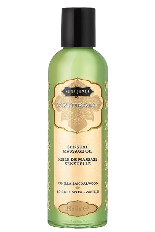 Naturals Massage Oil - Vanilla Sandalwood