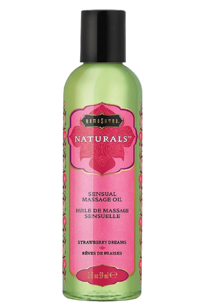 Naturals Massage Oil - Strawberry Dreams