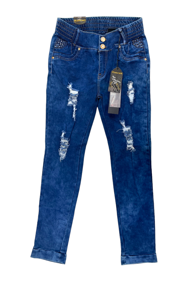 Diamonds & Zippers Jogger Jeans