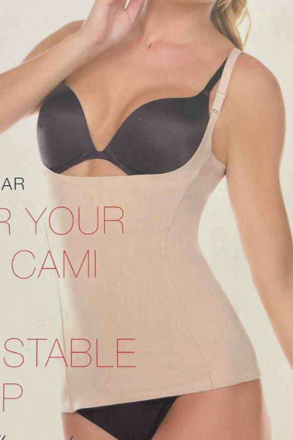 Cami Shaper W/ Adjustable Straps in Beige