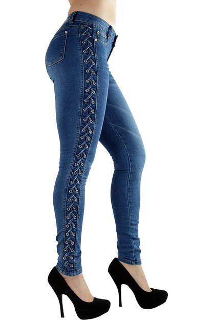 Side of Crossed Ladders Jeans