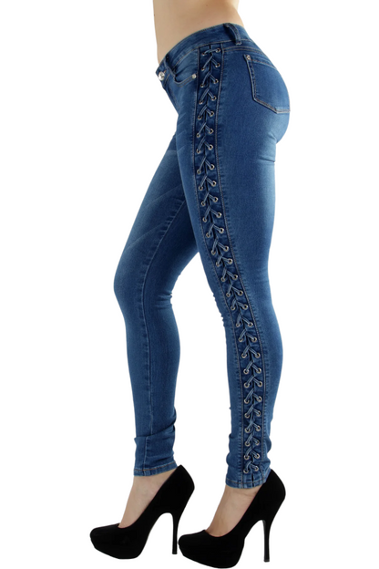 Side of Crossed Ladders Jeans