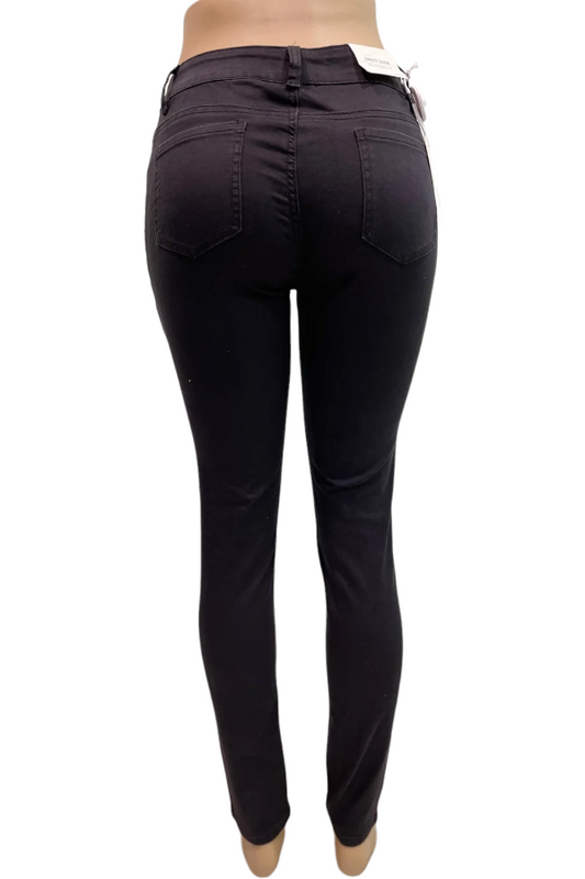 Back of Jossi Distressed Ladder Jeans