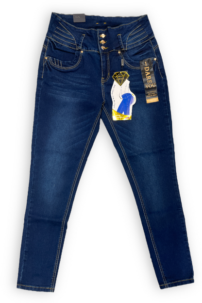 Navy Blue Denim Jeans