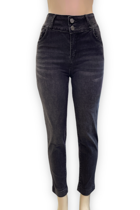 Chill Days Stretch Jeans in grey Color