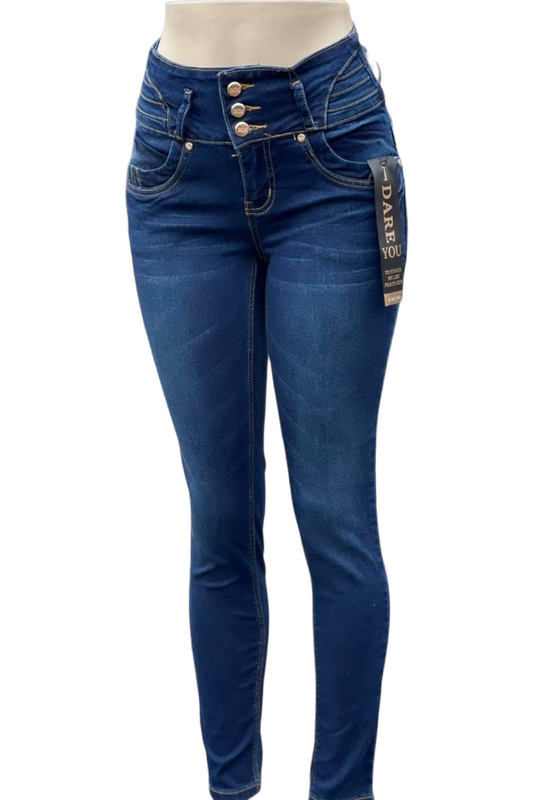 Navy Blue Denim Jeans