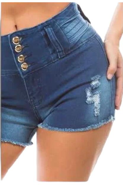 Call Me Bella Shorts - Blue