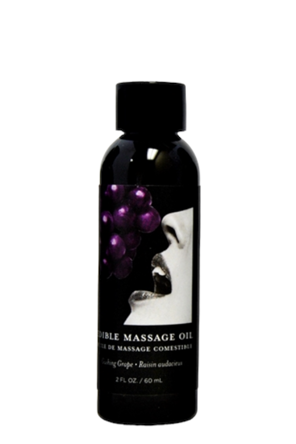 Edible Massage Oil - Grape - 2 fl oz