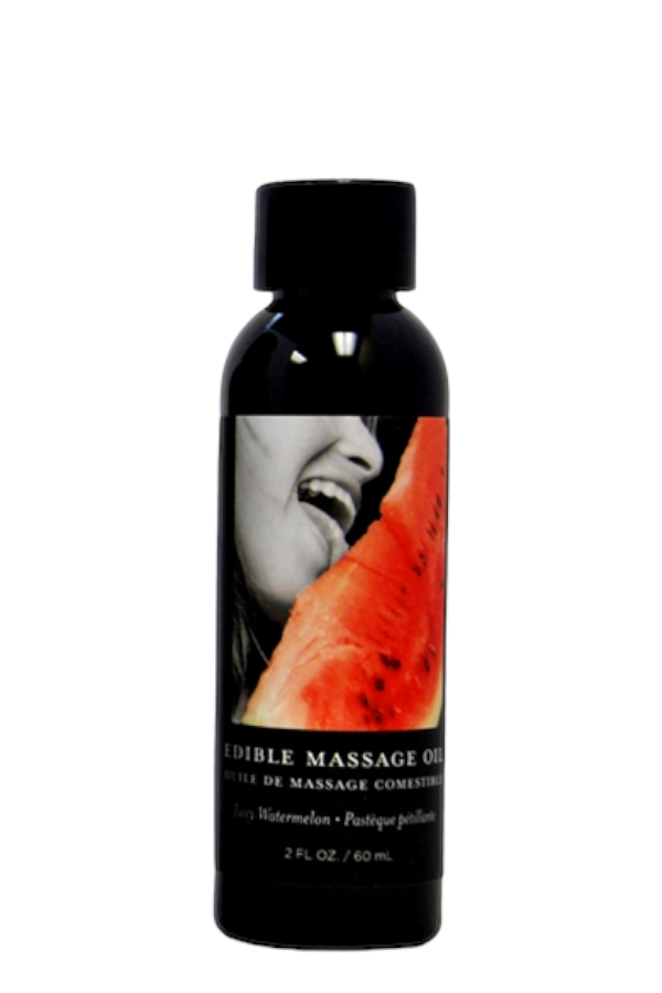 Edible Massage Oil - Watermelon - 2 fl oz