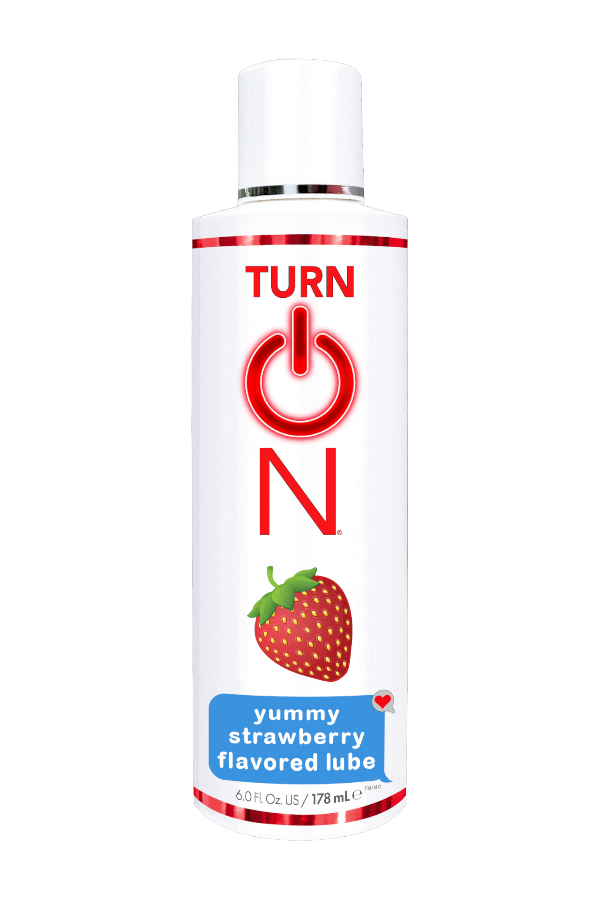 Turn on Yummy Flavored Lube - Strawberry - 6 fl oz