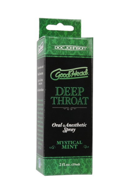 Deep Throat Oral Spray - Mint - 2 fl oz