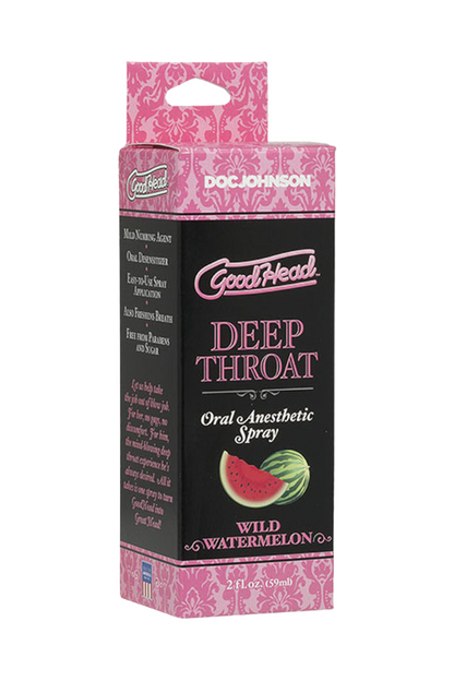 Deep Throat Oral Spray - Watermelon - 2 fl oz