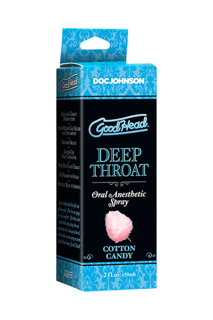 Deep Throat Oral Spray - Cotton  Candy - 2 fl oz