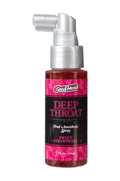 Deep Throat Oral Spray - Strawberry - 2 fl oz