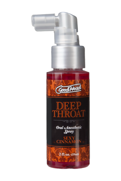 Deep Throat Oral Spray - Cinnamon - 2 fl oz