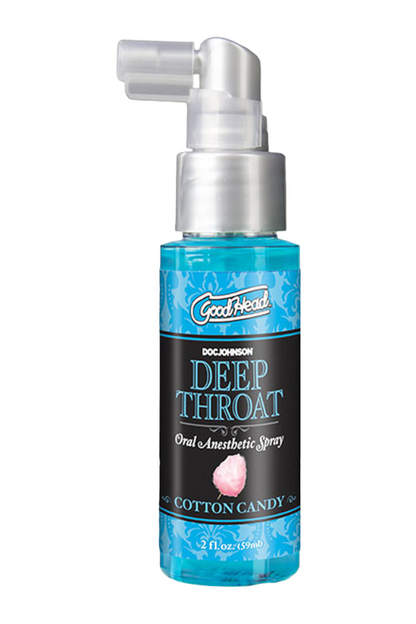 Deep Throat Oral Spray - Cotton  Candy - 2 fl oz
