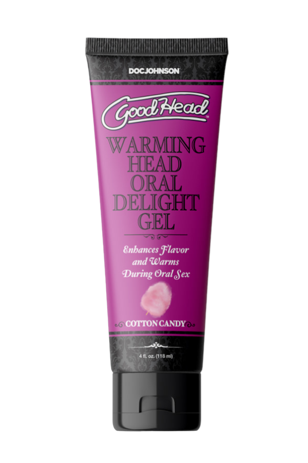 Warming Oral Delight Gel - Cotton Candy - 4 fl oz