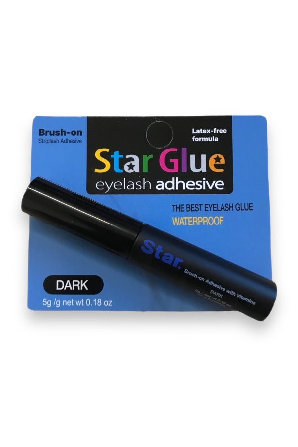 Star Glue Eyelash Adhesive - Brush-On - Black
