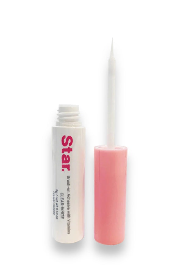 Star Glue Eyelash Adhesive - Brush-On - Clear