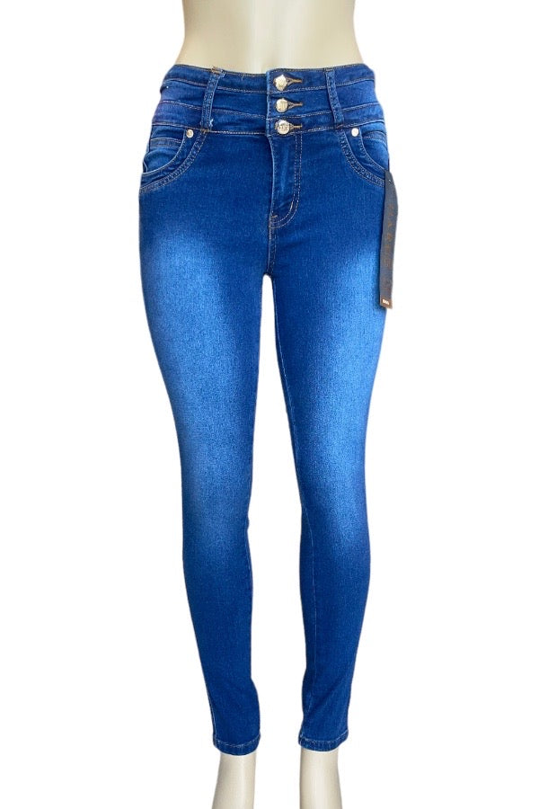 Catalina High Waist Jeans - Blue